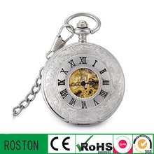 Mechanical Skeleton Pocket Business Watch